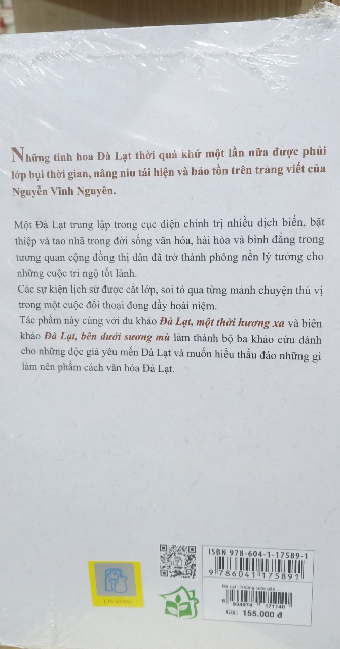 Sách NXB TRẺ - ĐÀ LẠT, NHỮNG CUỘC GẶP GỠ