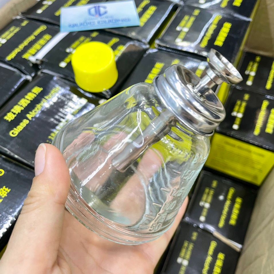 Bình thủy tinh chiết dung dịch 180ml