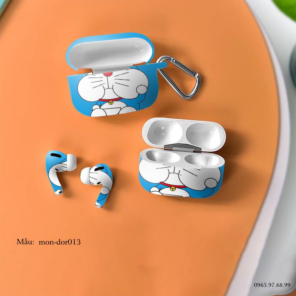 Decal Skin dán AirPods Pro mẫu Doremon