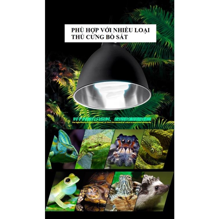 [pet] Chụp đèn chui sứ chịu nhiệt cho bò sát
