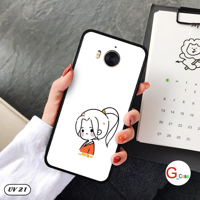 Ốp Huawei Y5 2017 lưng nhám -ngộ nghĩnh