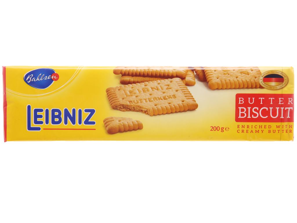 Bánh Leibniz gói 200g (truyền thống /cacao) 10016