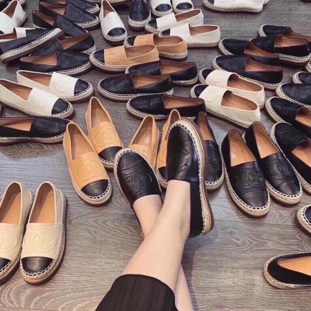 Giày lười nữ CN chất da mới GIÀY LINH LINH