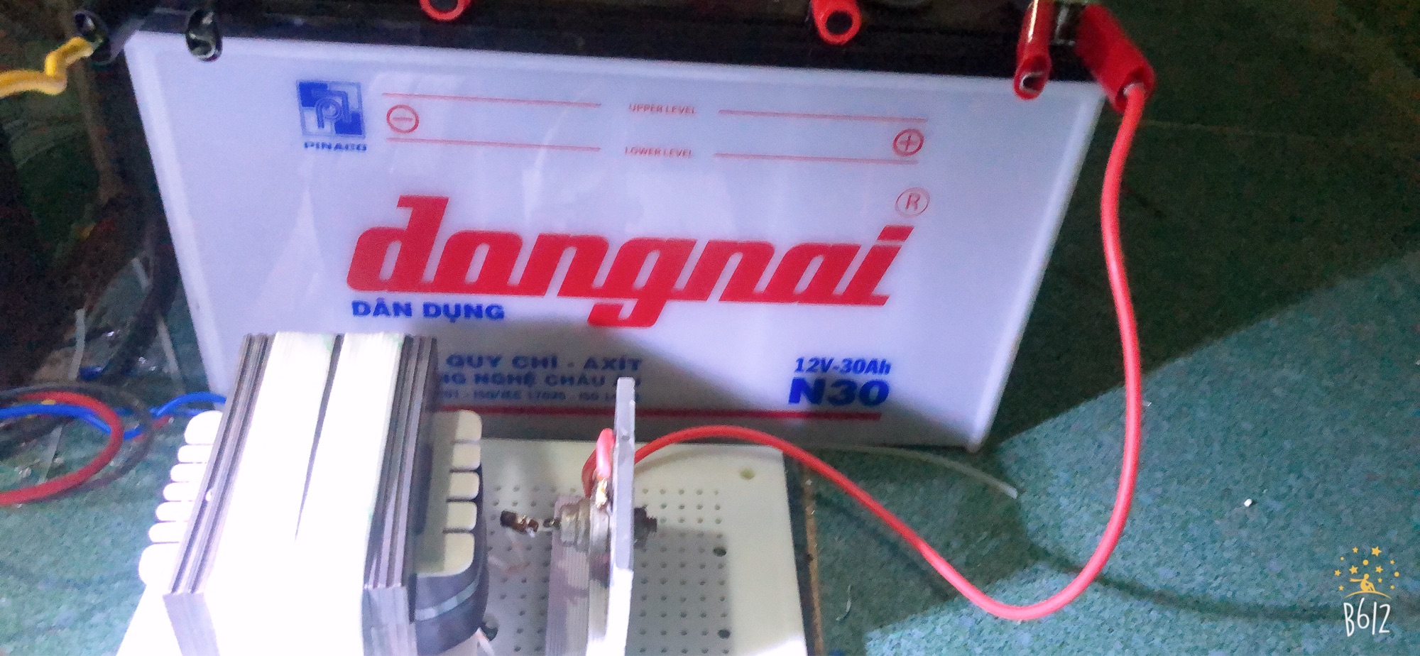 Bộ sạc bình ăcquy 12v sử dụng diot liên xô