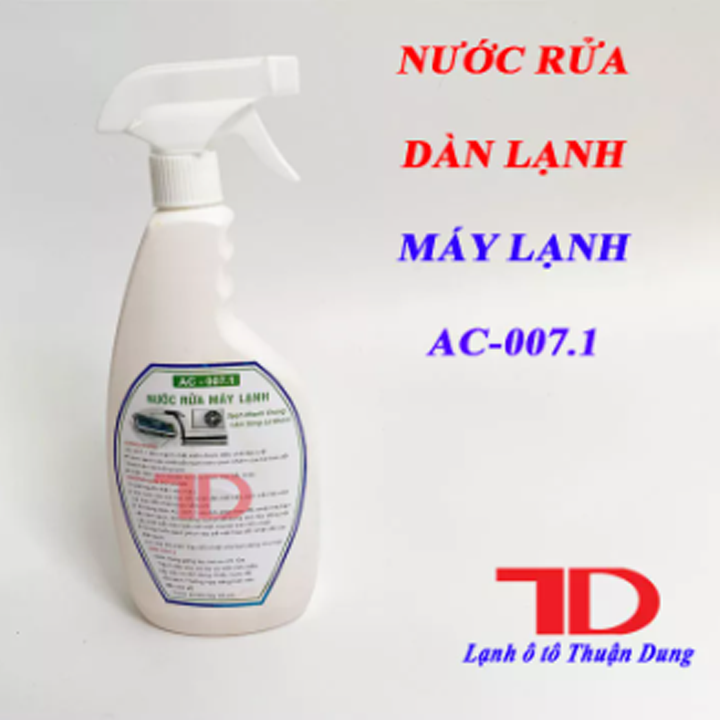 Nước rửa dàn lạnh ô tô Ac-007.1 - Vật Tư Điện Lạnh Ô Tô Thuận Dung