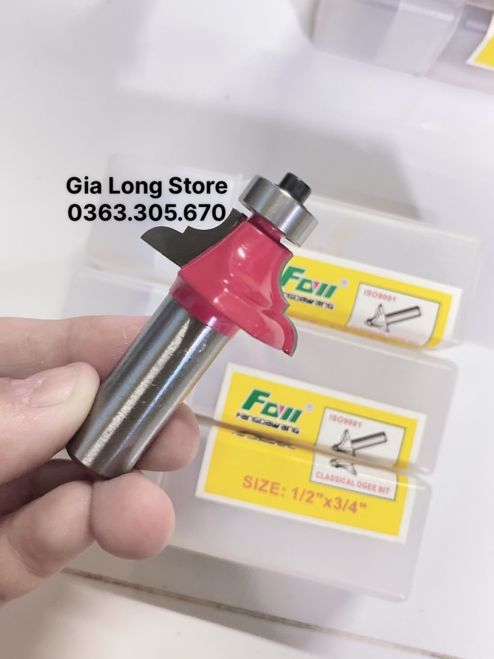 MŨI PHAY GỖ , MŨI SOI GỖ SEN NGƯỢC 19MM