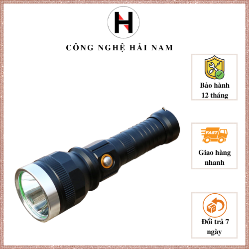 HN6 X10 . Super bright hard metal hand-held flashlight