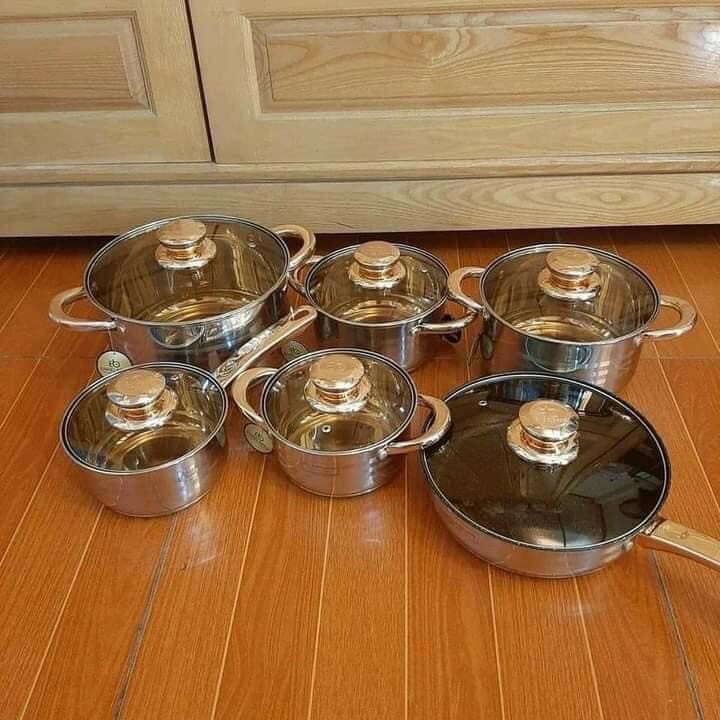 Bộ Nồi Đức 6 món 12 chi tiết ENGELBERG