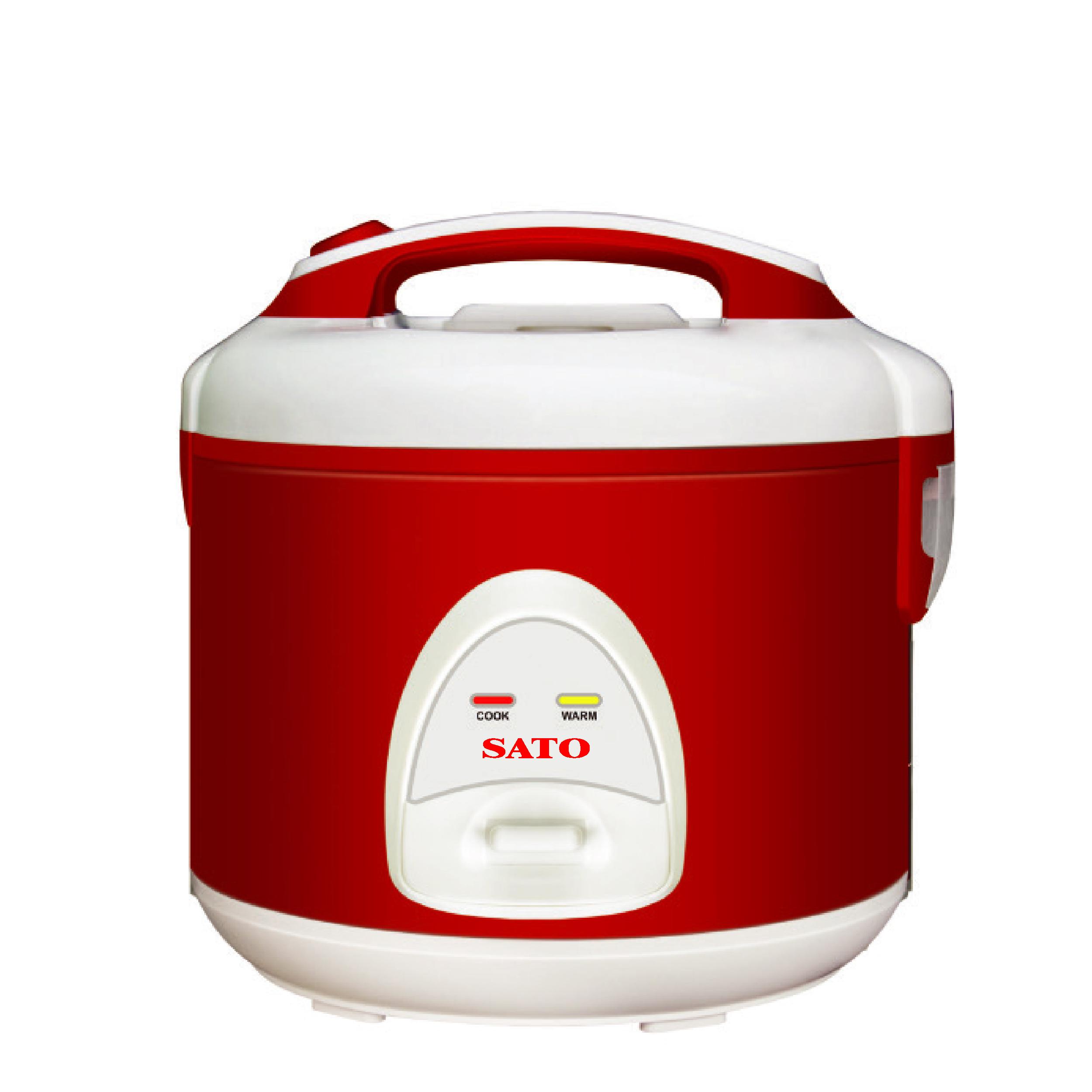 Nồi cơm điện SATO S12-22G 1.2L ( Đỏ )