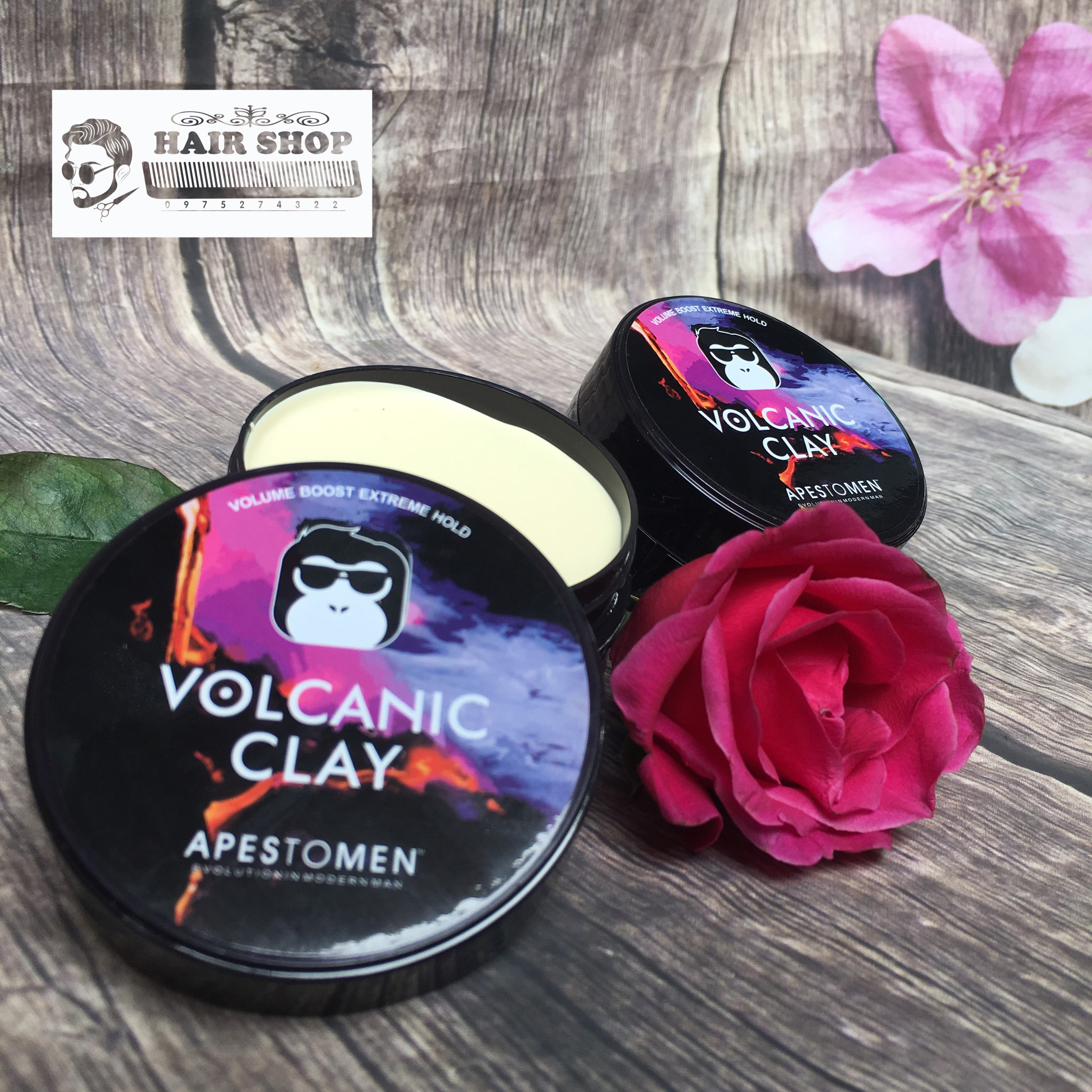 Sáp Vuốt Tóc Vol Clay 80g
