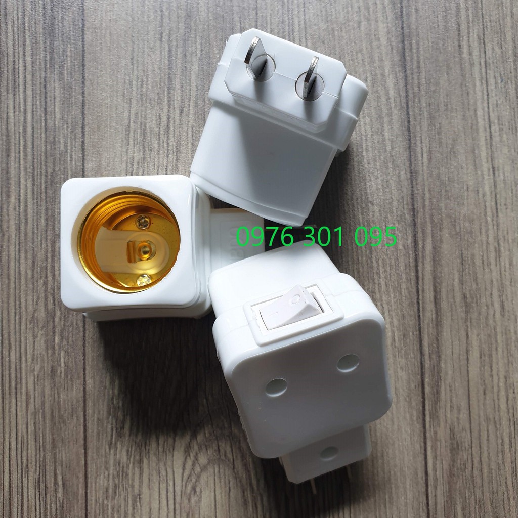 Đuôi Đèn E27 Có Công Tắc
