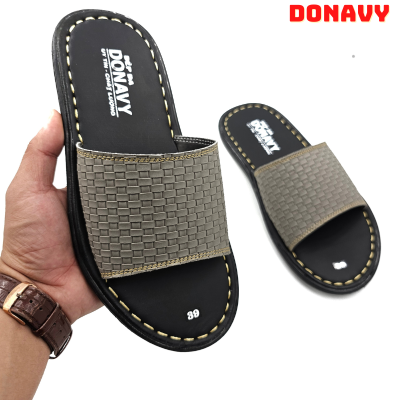 [HÀNG SALE BÁN TẾT] DÉP XỎ NGÓN NAM CAO CẤP, DA BÒ 100% RẤT MỀM MẠI, KHÂU ĐẾ CHẮC CHẮN D.KC