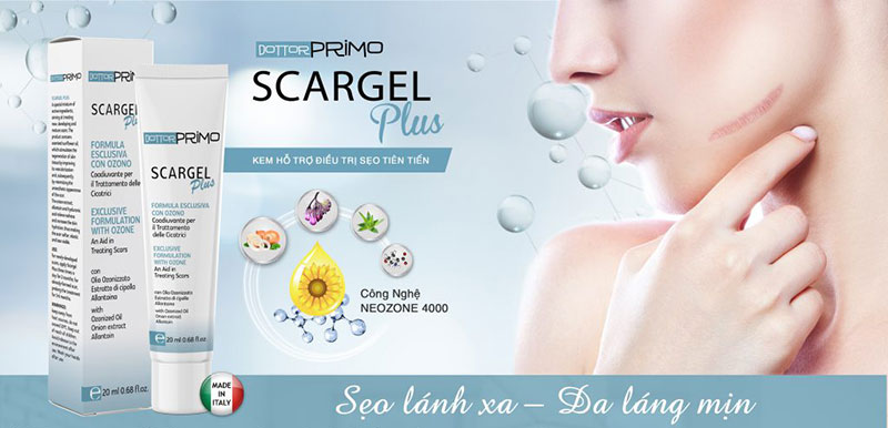 DOTTOR PRIMO SCARGEL PLUS - KEM HỖ TRỢ TRỊ SẸO