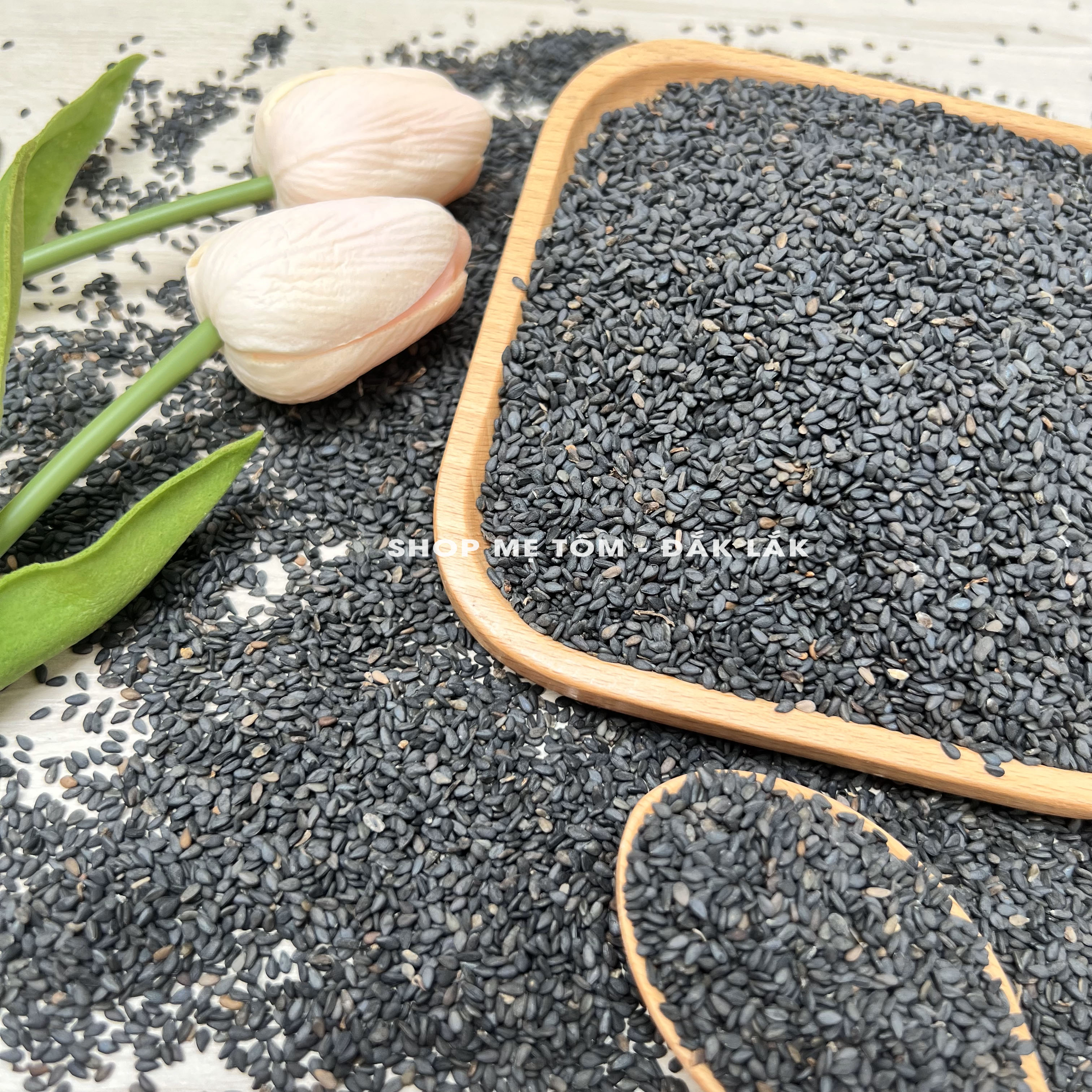 250GRAM HẠT MÈ ĐEN QUÊ, HẠT VỪNG ĐEN