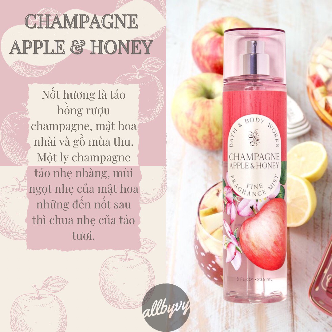 allbyvy | Body Mist Bath & Body Works 236ml