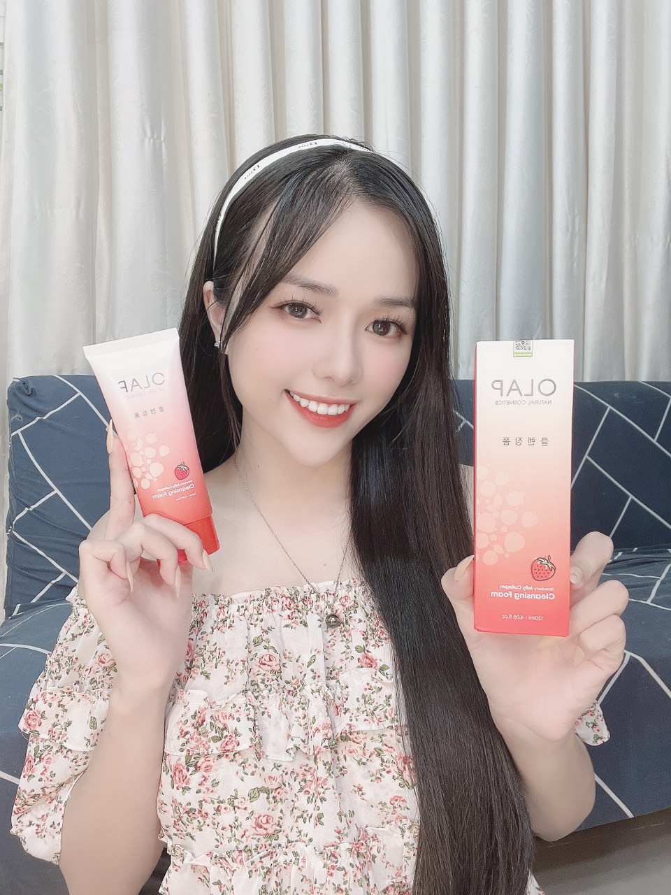 sữa rửa mặt olap 120ml