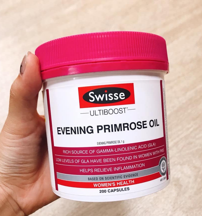 Tinh dầu hoa anh thảo Swisse Evening Primrose Oil 200 viên