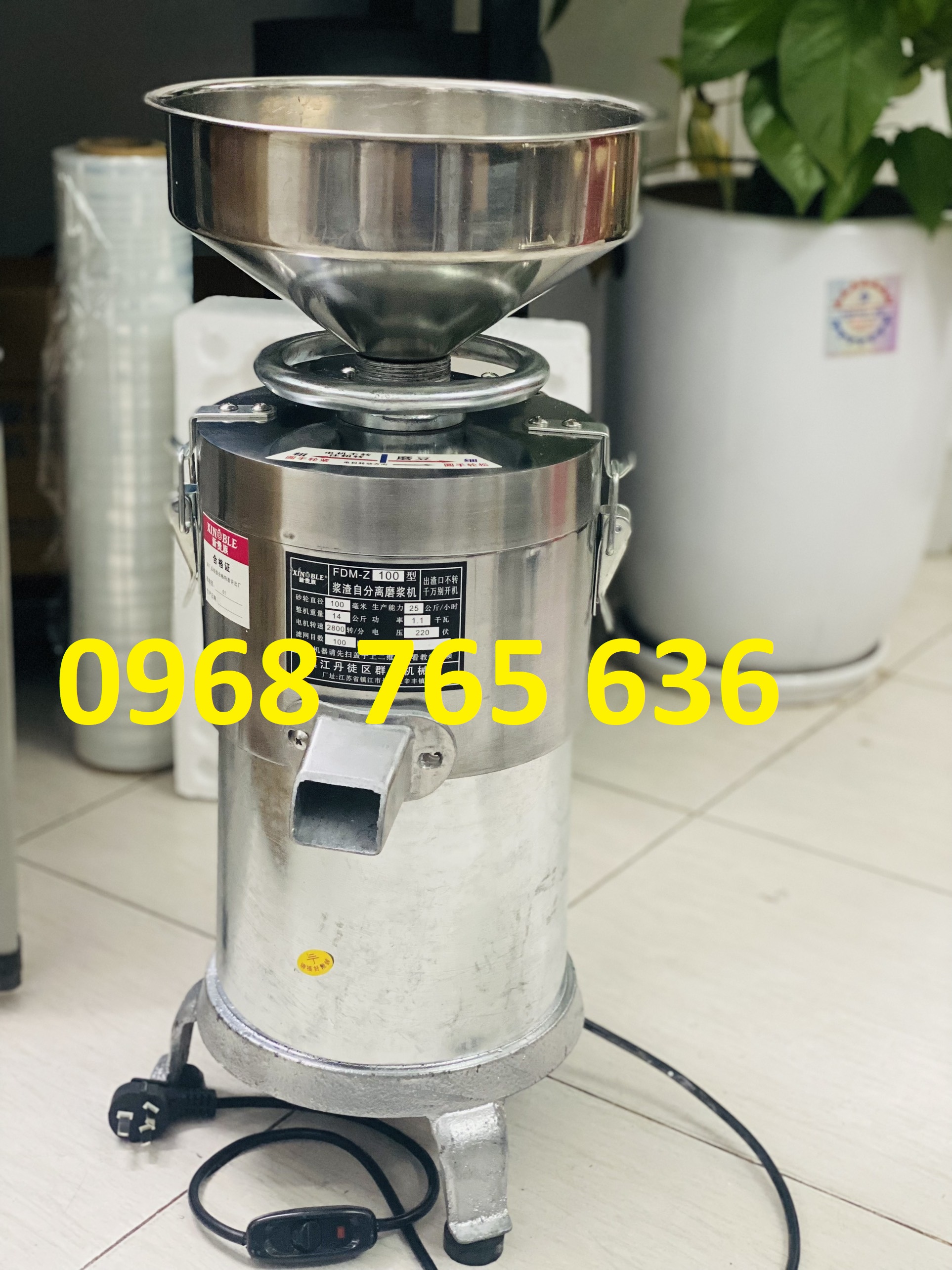 Máy xay đậu liên hoàn tách bã 750w 1100w - bảo hành 12 tháng
