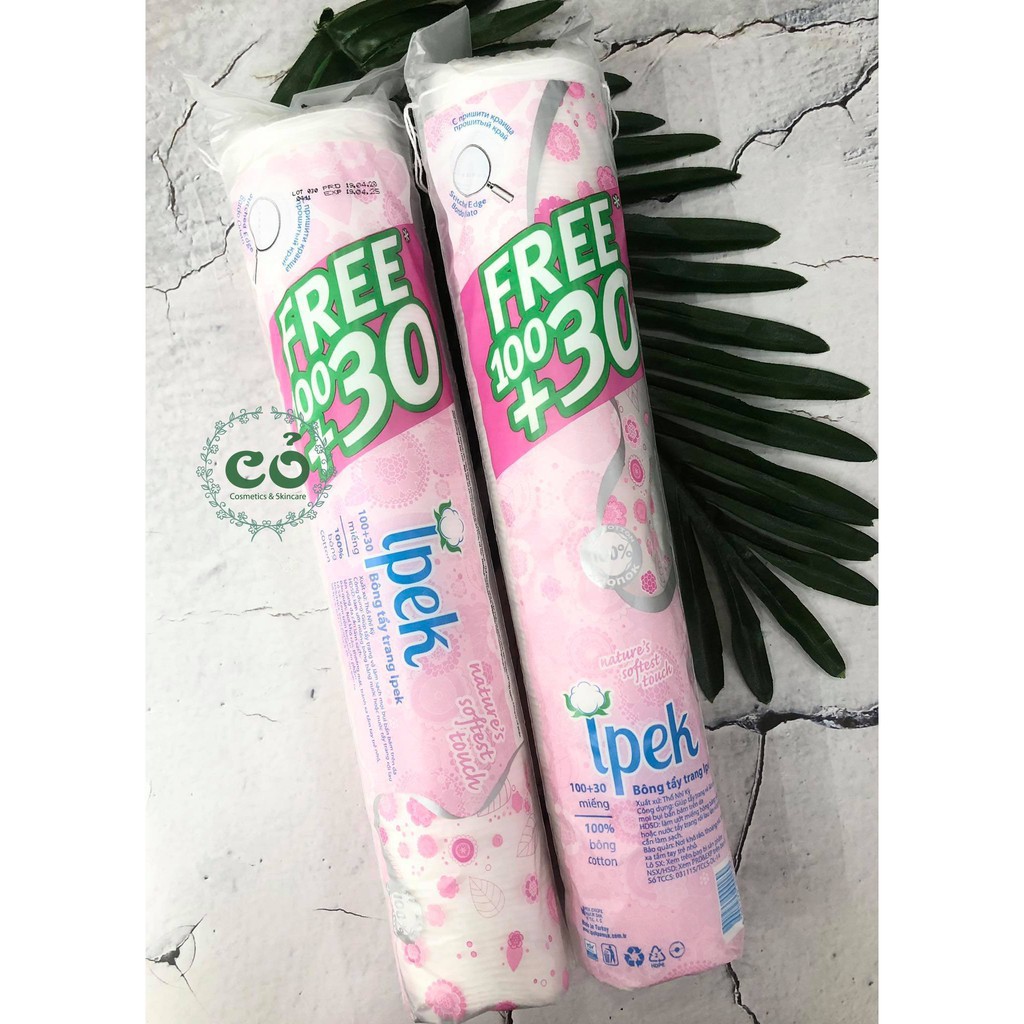 [HCM]Bông Tẩy Trang Ipek 150 Miếng