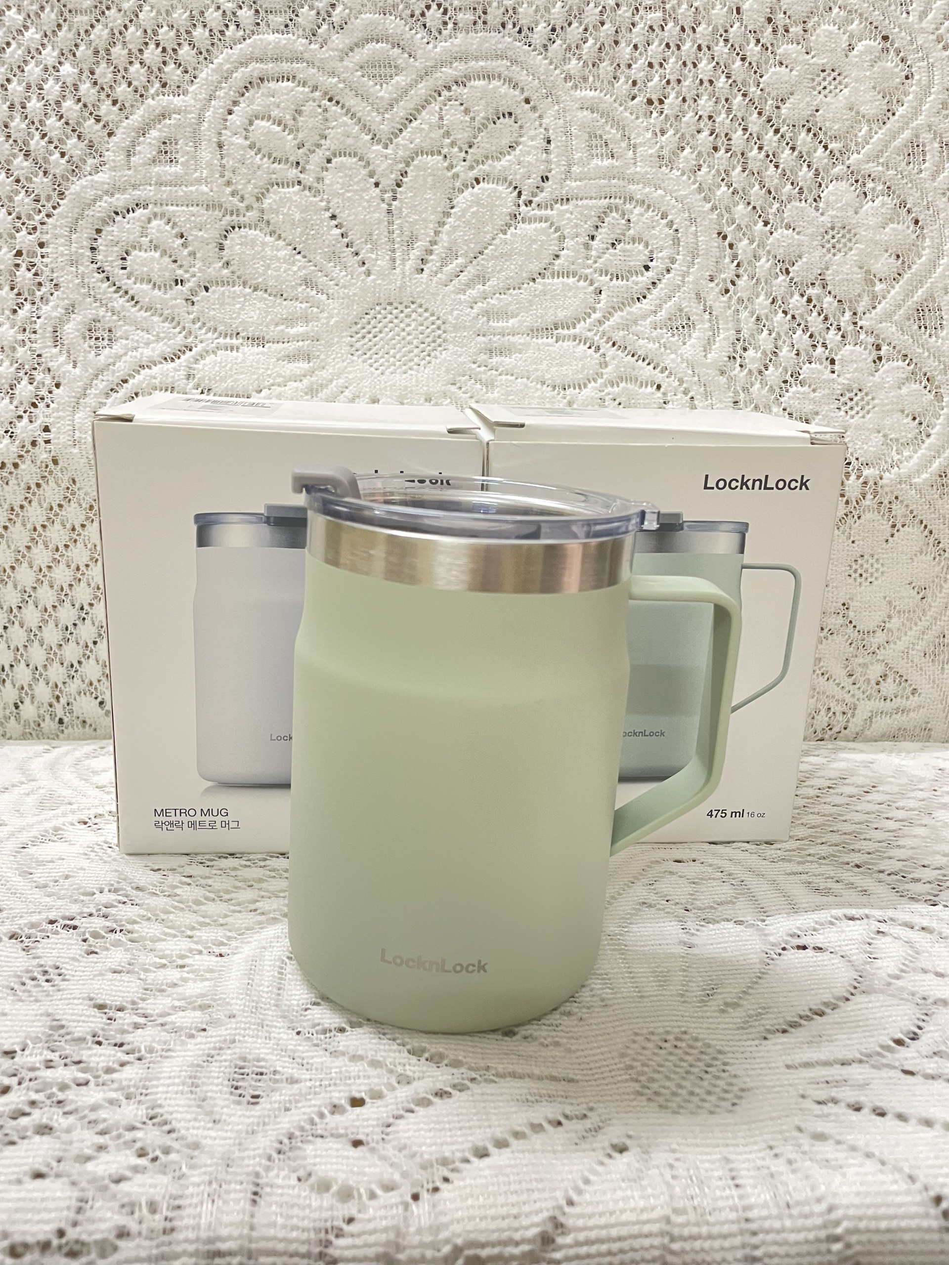 Cốc giữ nhiệt Lock&Lock Metro Table Mug 475ml LHC4219