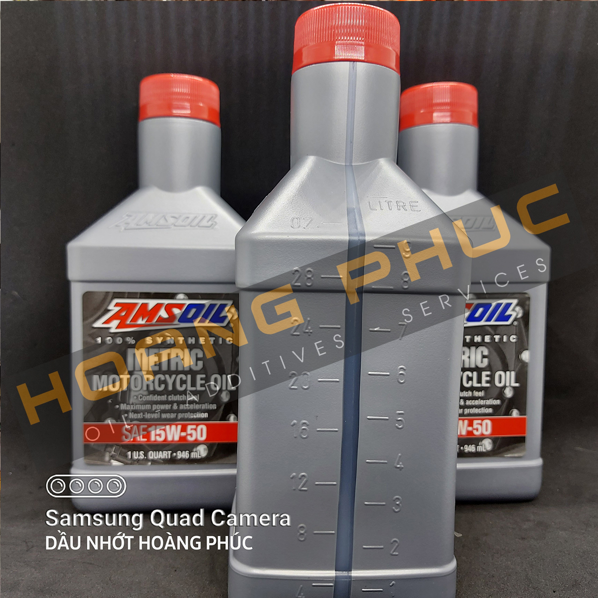 Dầu nhớt Amsoil Metric 15W50 946ml