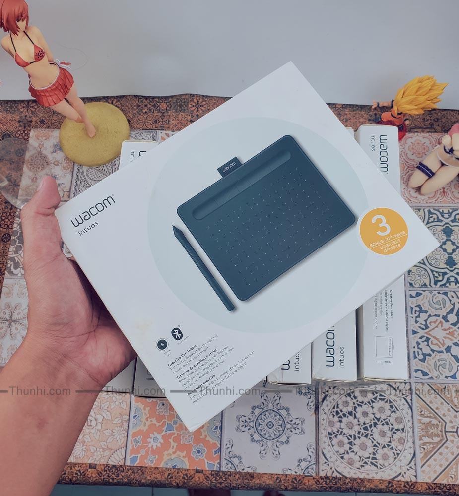 Bảng vẽ điện tử Wacom Intuos Small Bluetooth CTL-4100WL, bảng vẽ bluetooth
