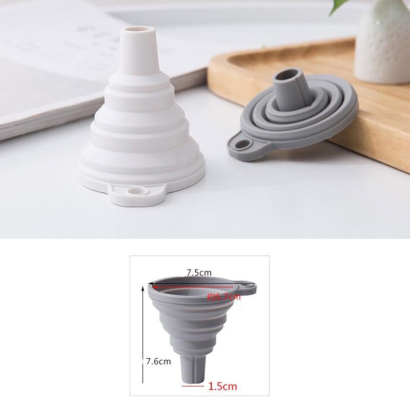 Phễu silicon gấp gọn tiện dụng