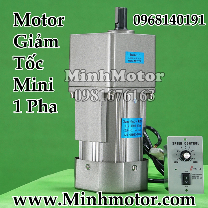 Hộp điều chỉnh tốc độ motor giảm tốc mini 30w