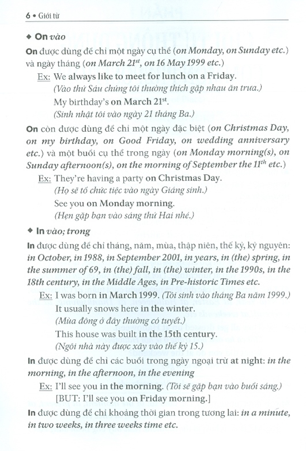 Giới Từ Tiếng Anh - Prepositions