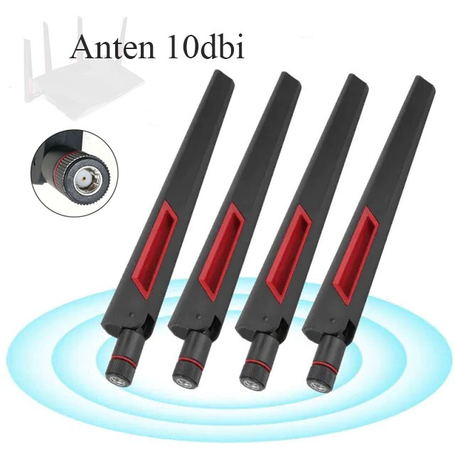 Anten thu phát sóng wifi dualband 2.4g 5g 10Dbi