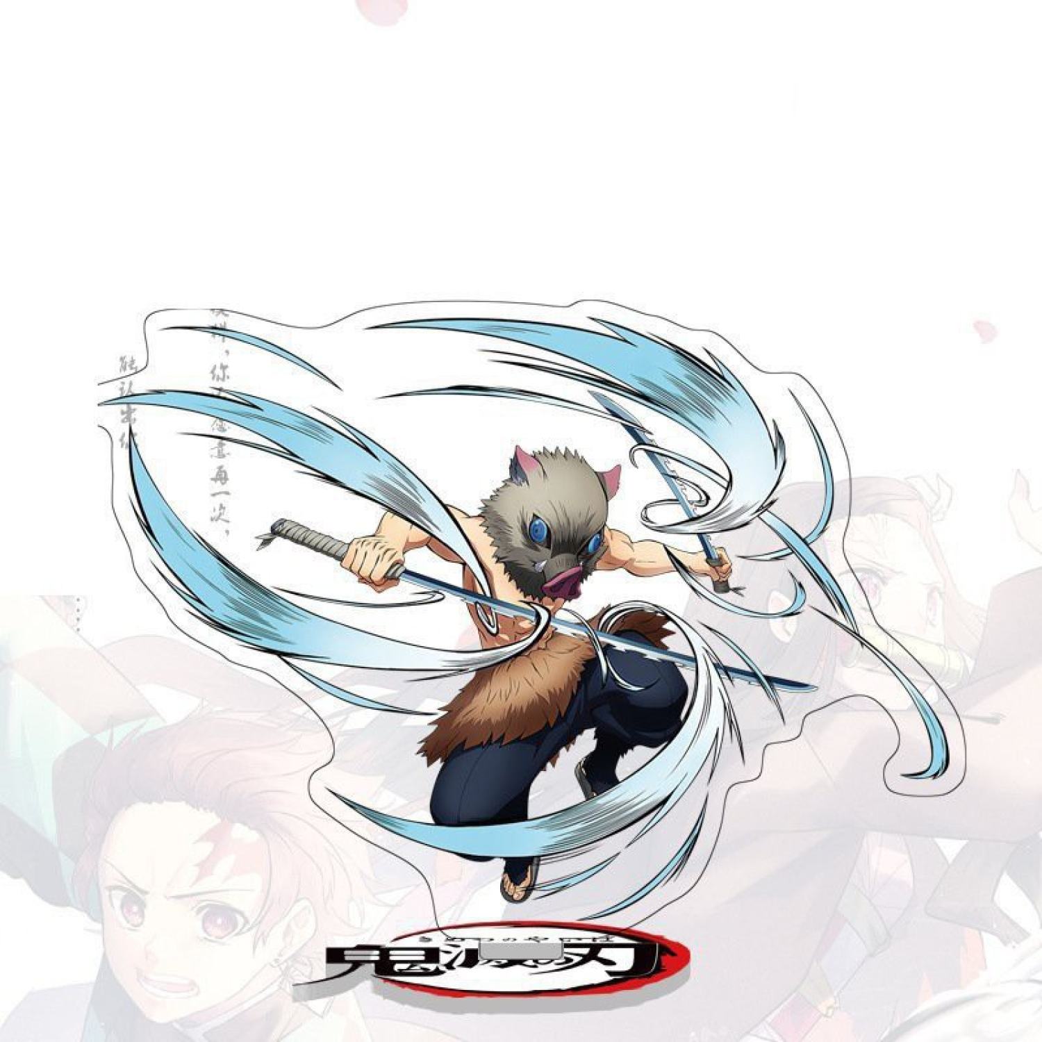 Mô hình Standee Kimetsu no Yaiba THANH GƯƠM DIỆT QUỶ Nhiều Mẫu Tượng Acrylic anime chibi mica trang trí trưng bày