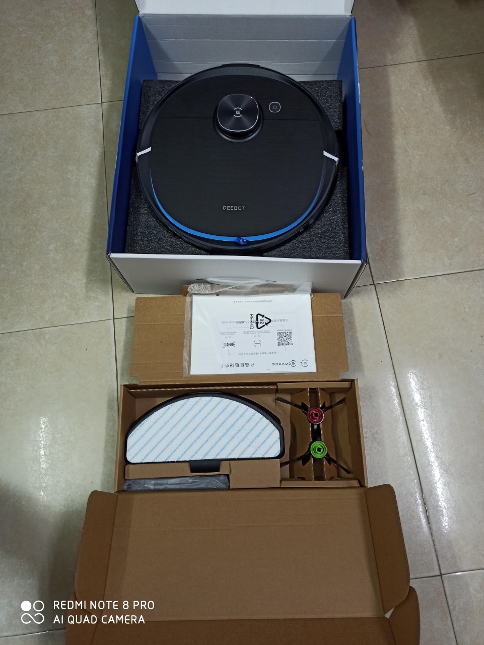 Robot hút bụi lau nhà Deebot T8 Aivi mới 100%