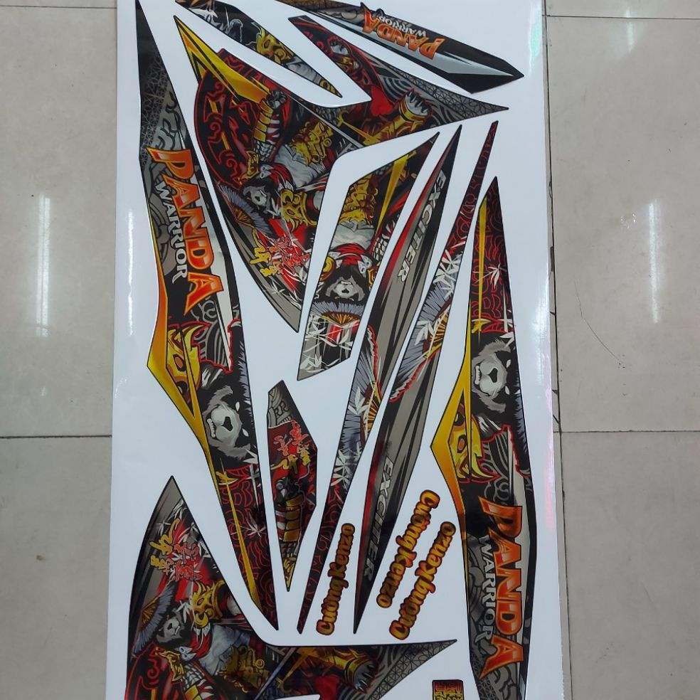 [HCM]Tem xe exciter 150  tem rời mẫu panda đẹp