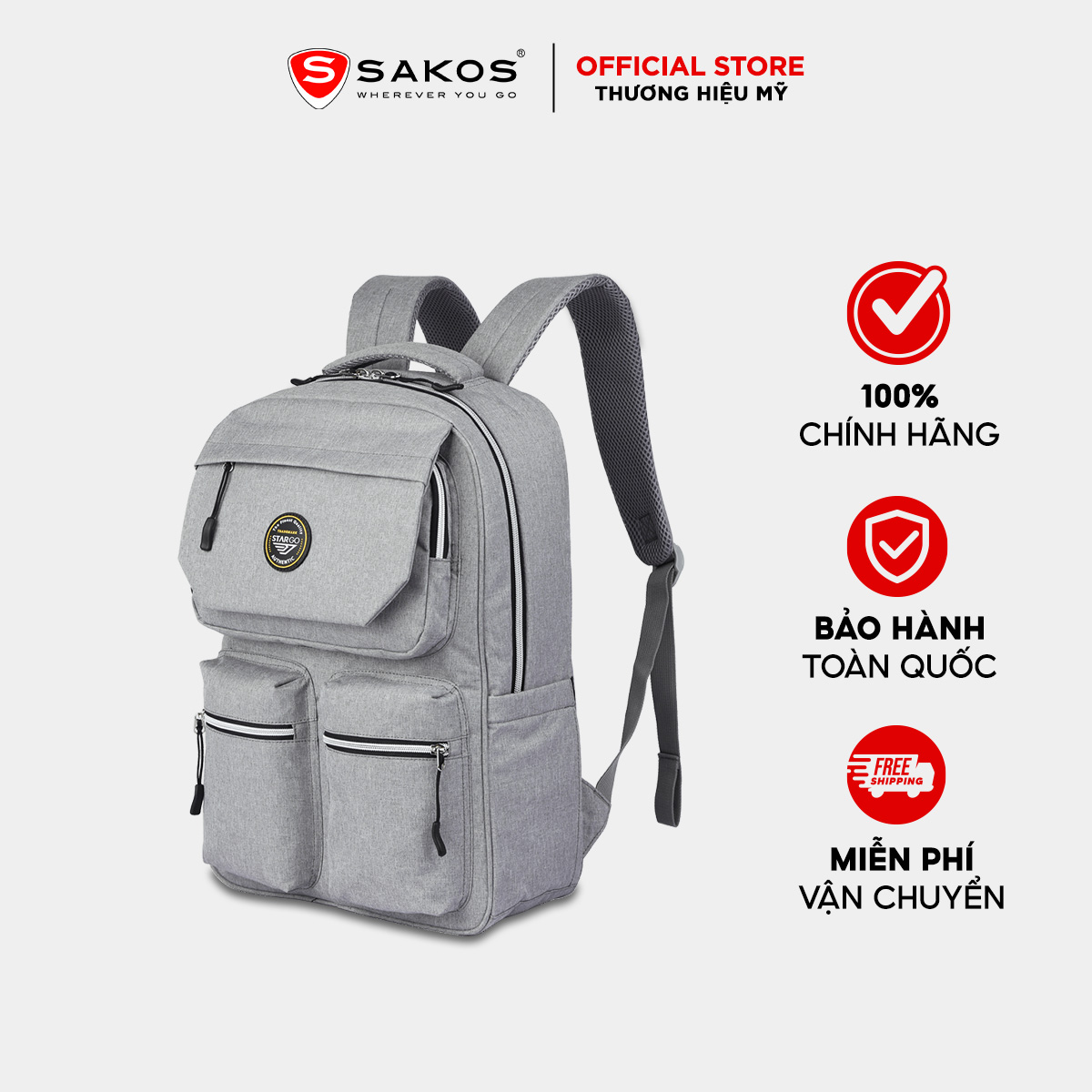 Balo Laptop Thời Trang STARGO PASION 15.6 inch balo thời trang được yêu thích cho người bận rộn