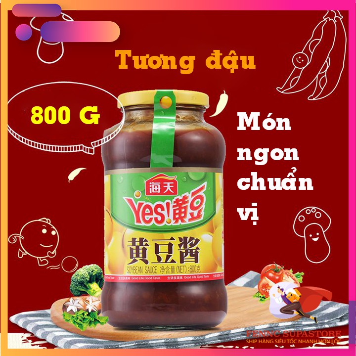 Tương Đậu Haday - Hải Thiên 800G