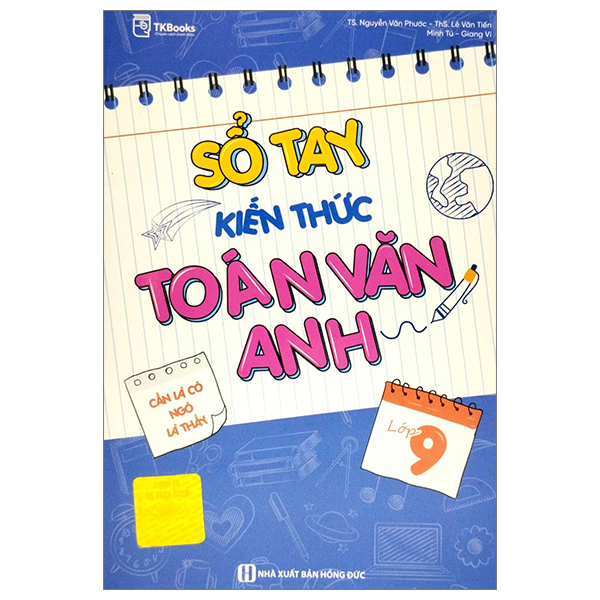 Fahasa - sổ tay kiến thức toán-văn-anh lớp 9