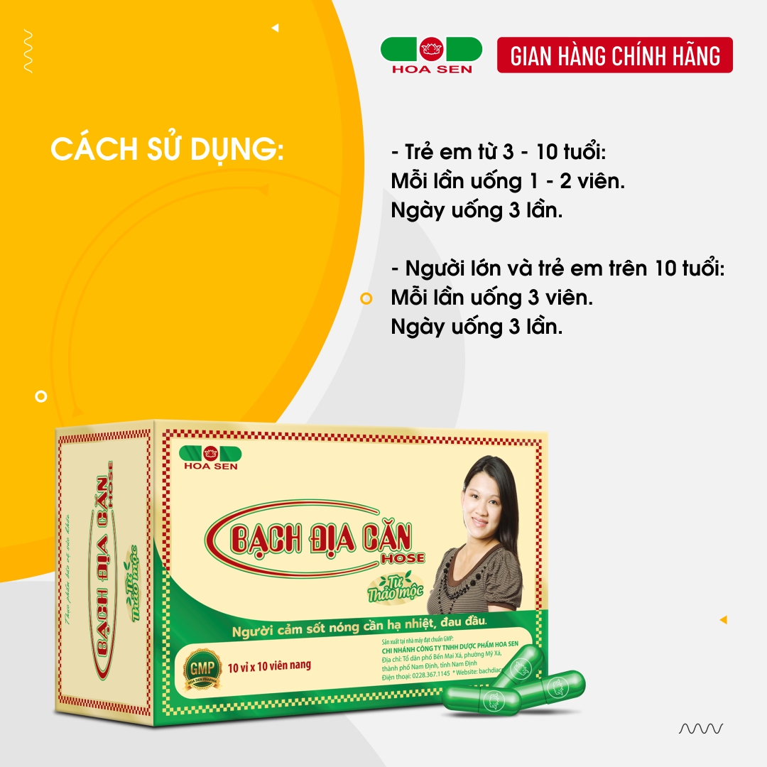 Bạch Địa Căn - Hose (Hàng chính hãng)