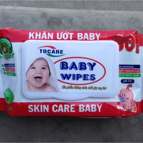 Khăn ướt Baby Wipes 80 tờ