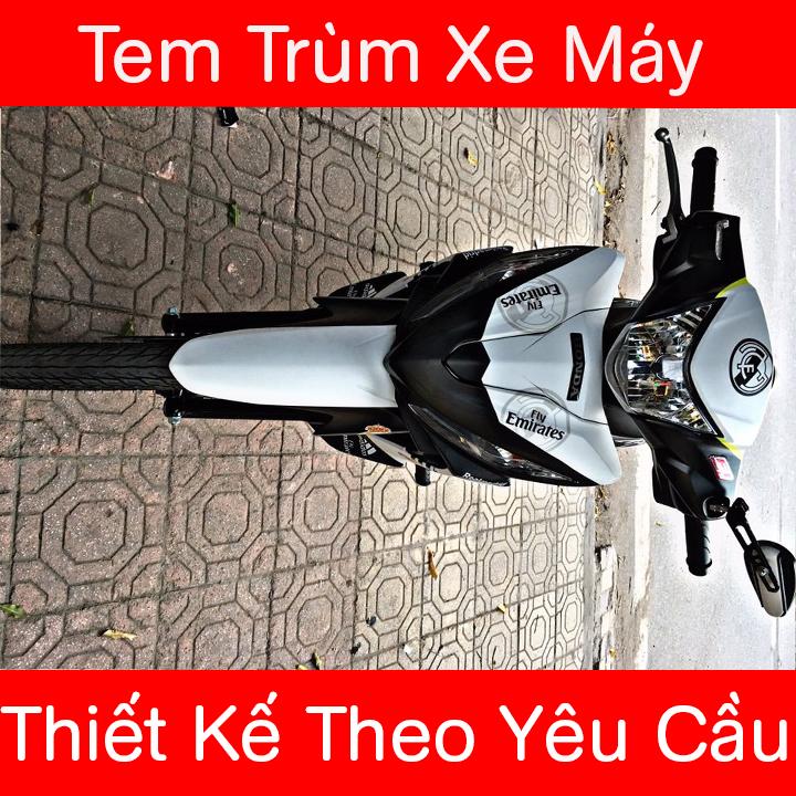 Tem Trùm Wave Đen Trắng Real
