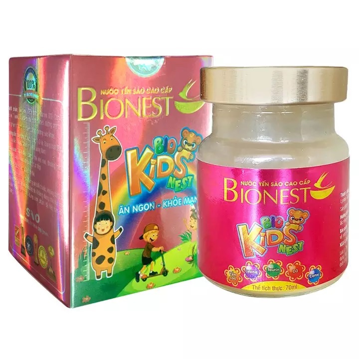 Hộp Yến sào Bionest Kids cao cấp cho bé