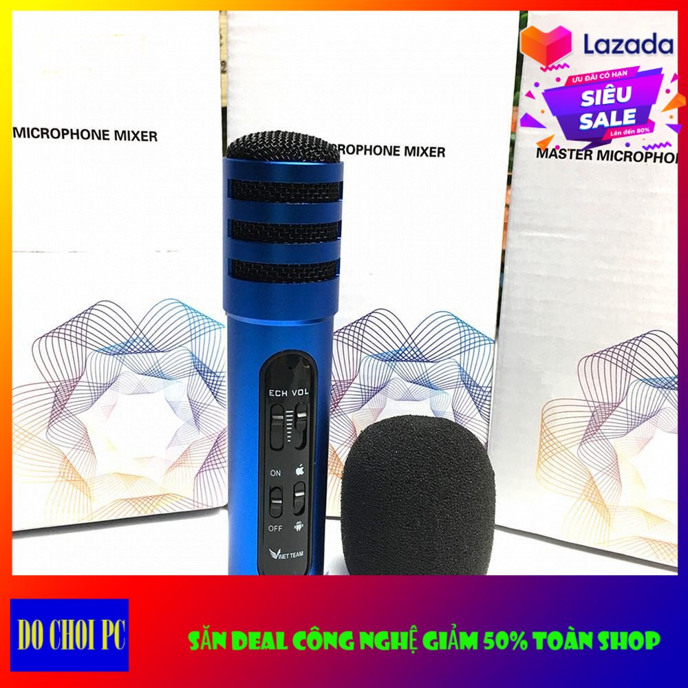 Micro C7 - Mic C11- micro C28 ( Loại 1 Đủ Phụ Kiện)  Thu Âm Hát Karaoke Livestream trên điện thoại 3 in 1 màu ngẫu nhiên ( Hàng chất lượng cao ) - Bh 3 Tháng