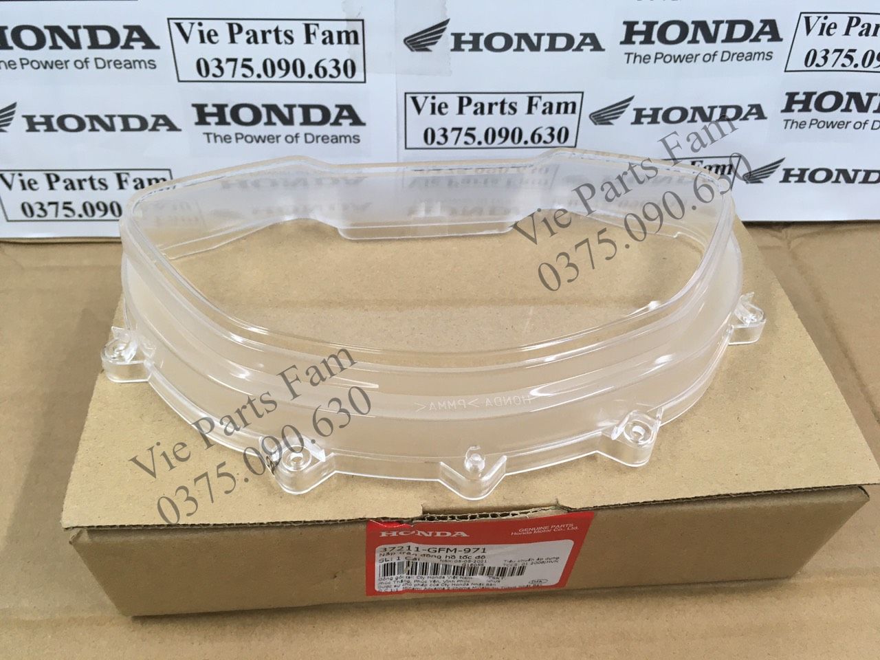 Mica mặt kính đồng hồ Lead 110, hàng din Honda mới 100%