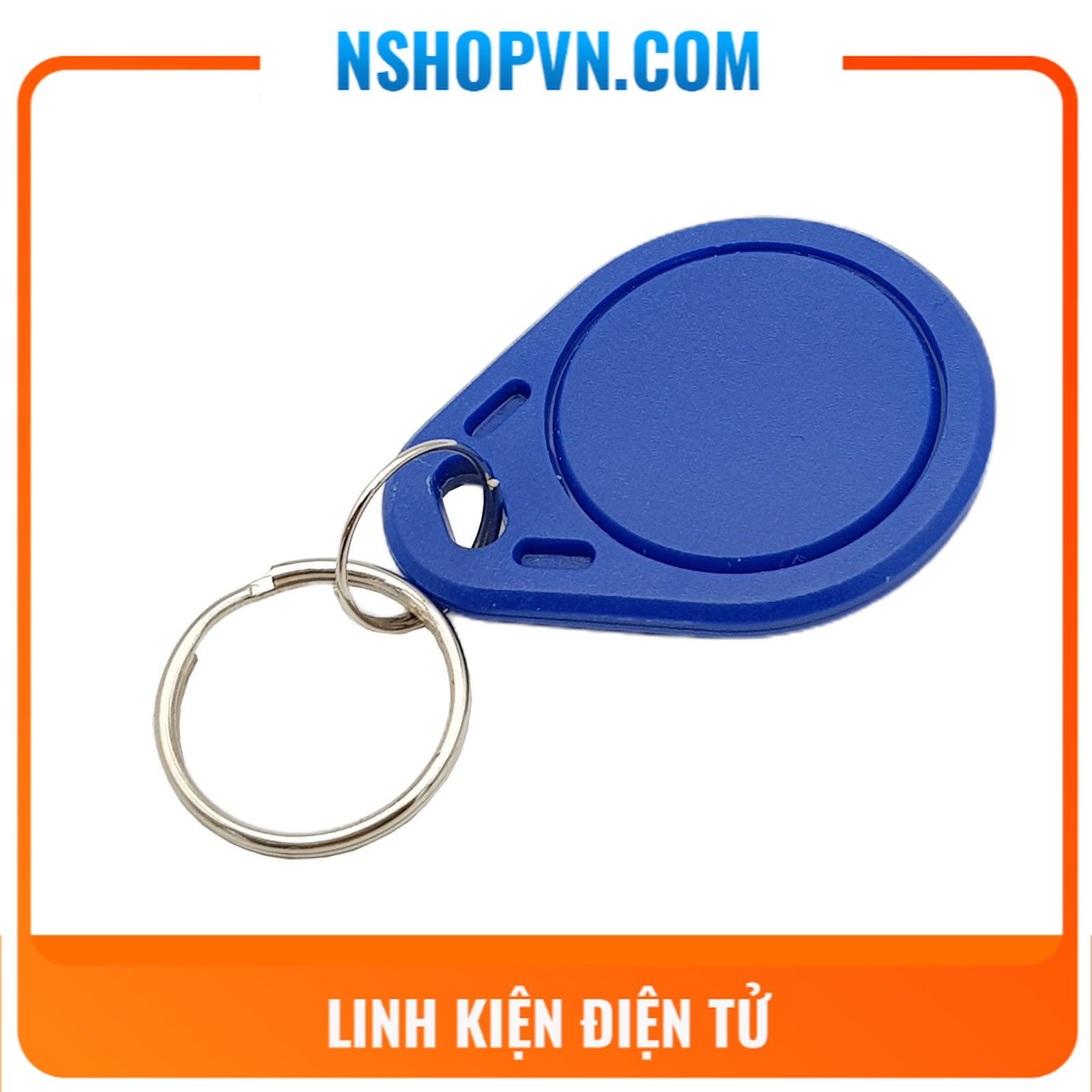 Thẻ rfid 125khz móc khóa sao chép được t5577