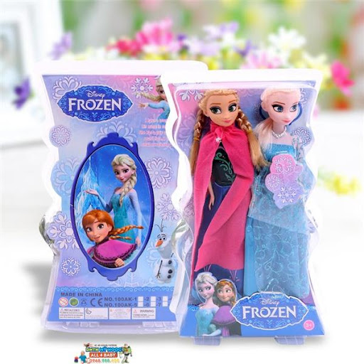BỘ 2 BÚP BÊ CÔNG CHÚA ANNA VÀ ELSA