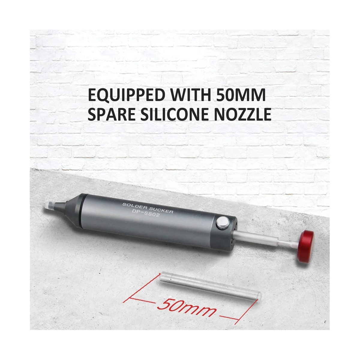 1Pcs Desoldering Pump SS-02 Profesional Welding Tools SMT IC Pickup Remover Tool