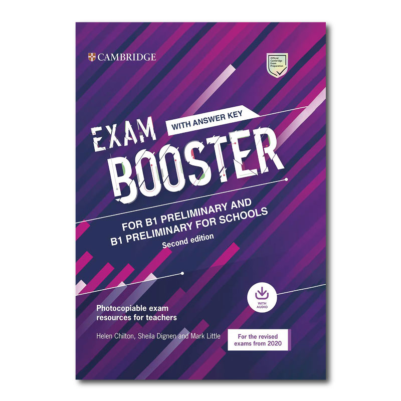 English Exam Booster With Answer Key - A2 - B1- First for schools - Advanced