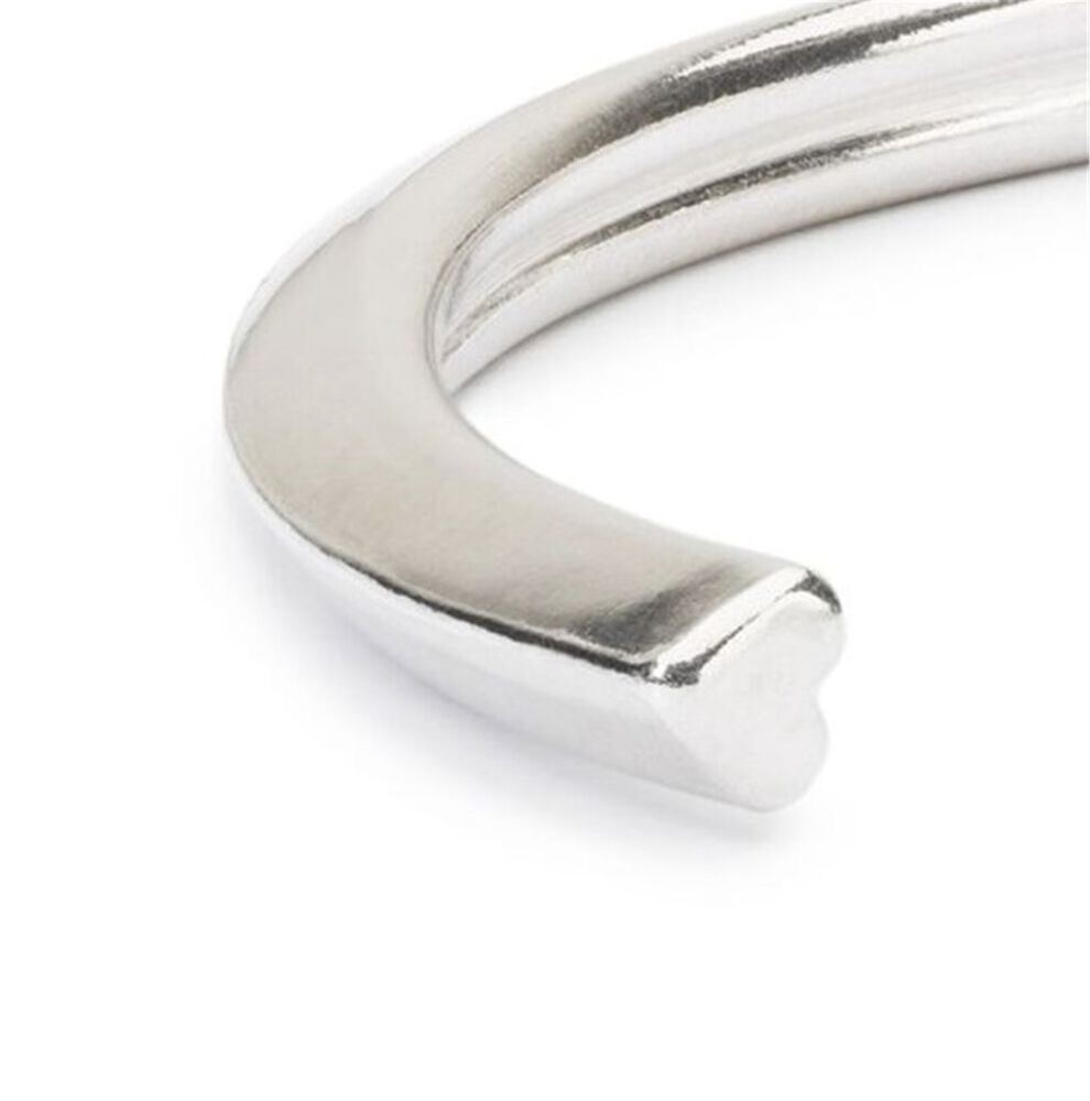 TROLLBEADS Kiềng tay bạc cao cấp Heart Bangle