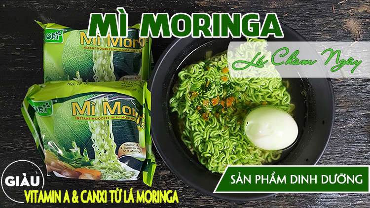 [COMBO 10 Gói]  Mì Chùm Ngây Moringa Giàu Dinh Dưỡng