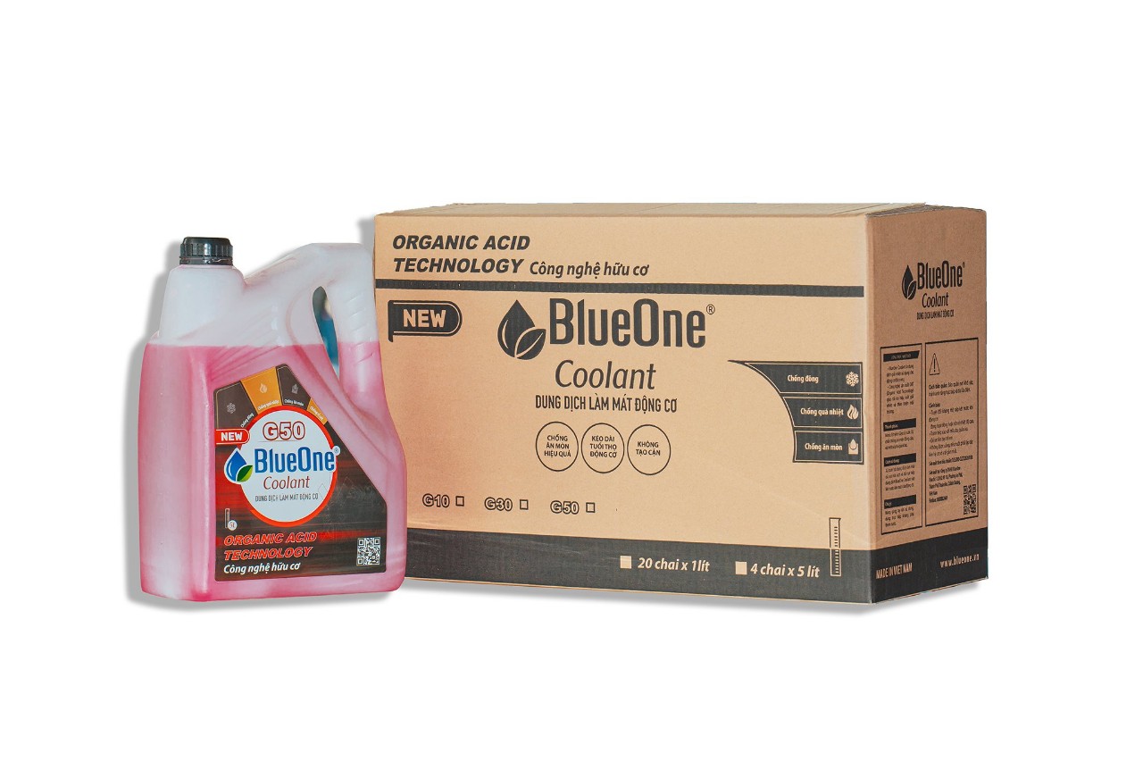 Nước làm mát ô tô G50 5L BlueOne Coolant