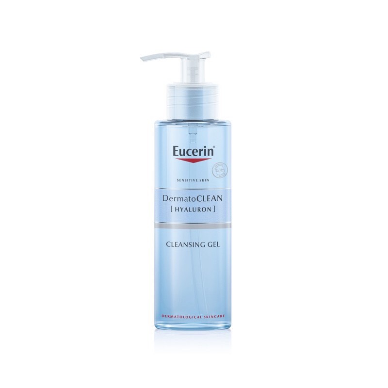 Eucerin Gel Rửa Mặt Cho Da Nhạy Cảm  Dermatoclean Gel 200ml